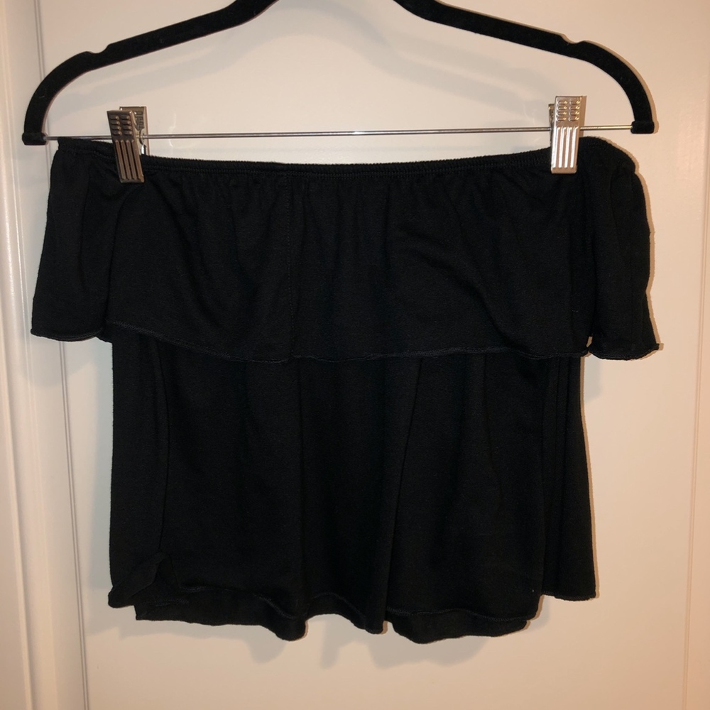 TOPSHOP OFF THE SHOULDER TOP - Picture 4 of 4